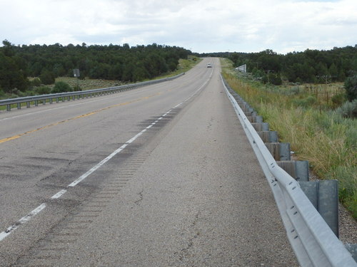 GDMBR: Southbound on US-84, we probably have about 10 more miles to go.